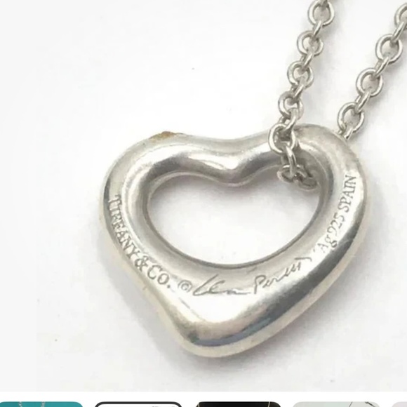 Tiffany & Co Elsa Peritti Small Open Heart necklace - Picture 2 of 8